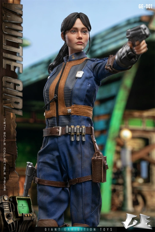 In Stock  Giant exhibition toys 1/6 Waste shelter girl  GE-001