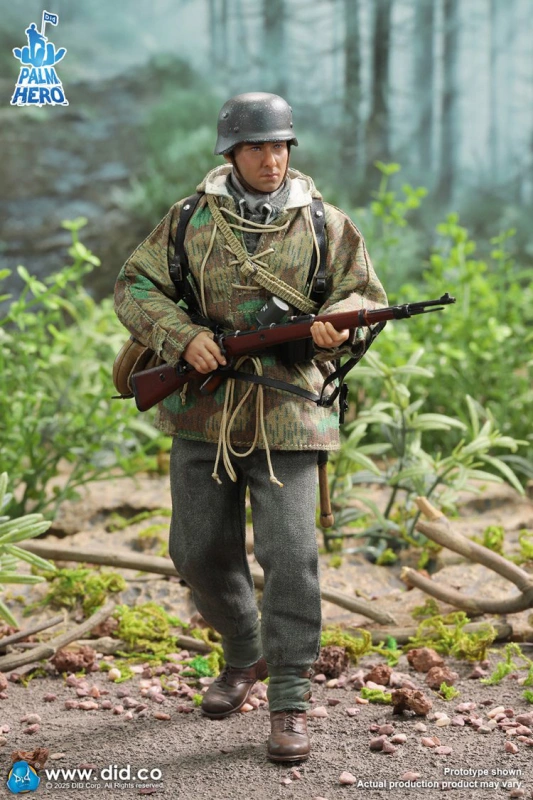 In Stock  DID XD80029 1/12 WWII German WH infantry Unteroffizier Freid Action Figure Toys