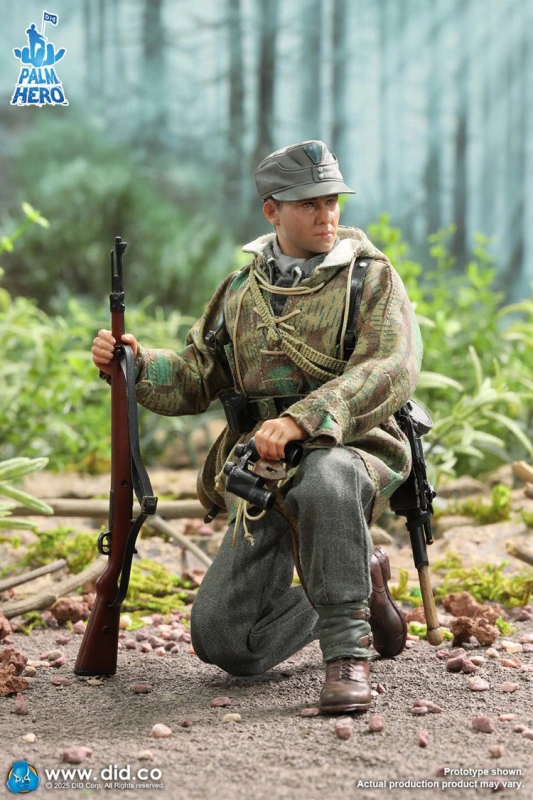 In Stock  DID XD80029 1/12 WWII German WH infantry Unteroffizier Freid Action Figure Toys