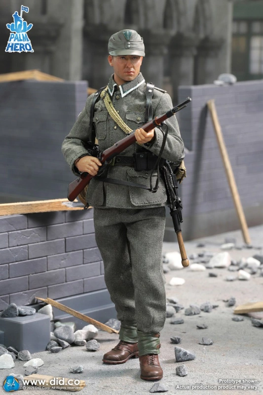 In Stock  DID XD80029 1/12 WWII German WH infantry Unteroffizier Freid Action Figure Toys