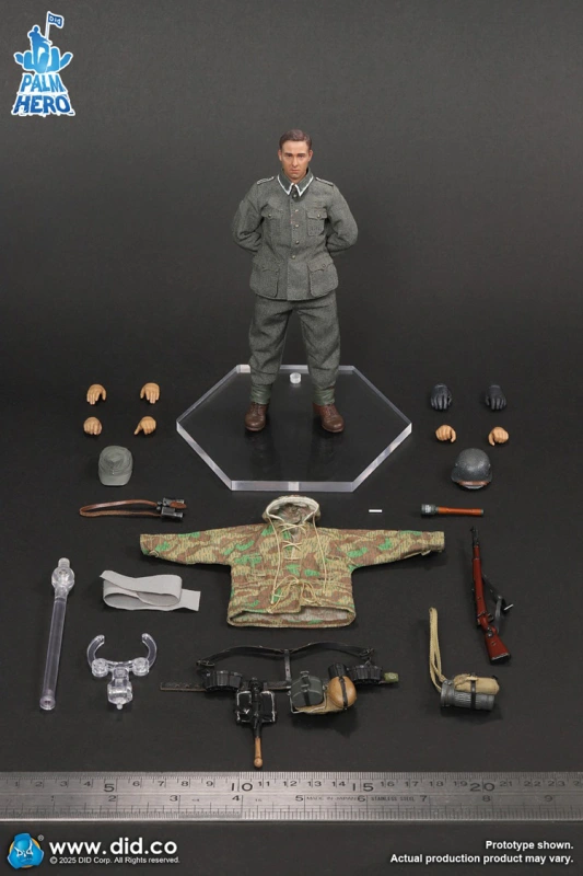 In Stock  DID XD80029 1/12 WWII German WH infantry Unteroffizier Freid Action Figure Toys
