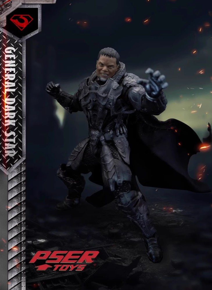 In stock New Psertoys 1/12 Zod The General 6" Collectible Action Figure