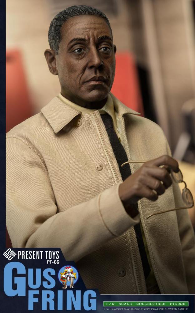 In Stock PRESENT TOYS PT-sp66 1/6 Gus Fring Collectible Male Action Figure Model