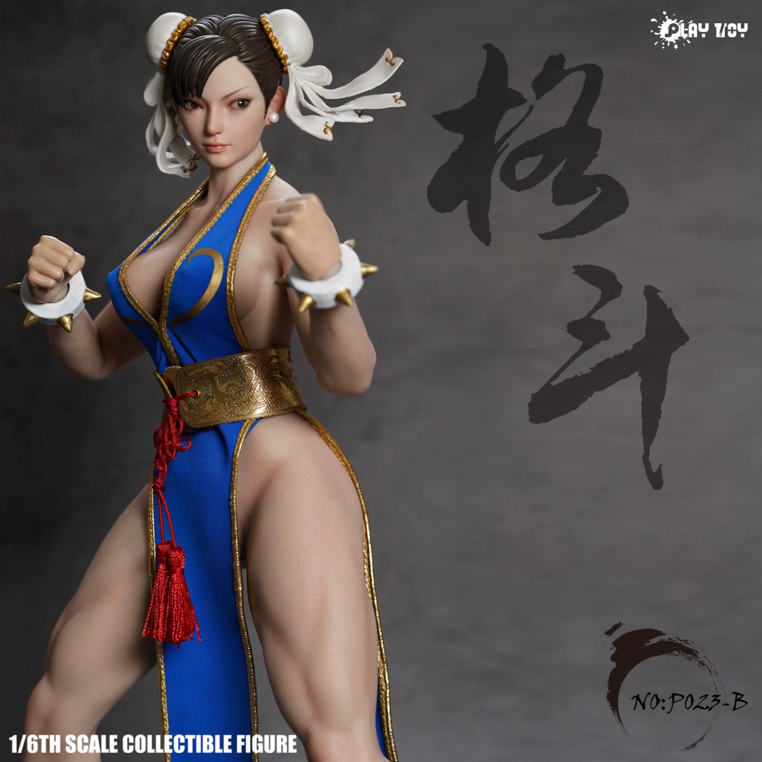 Pre-Order PLAY TOY P023 1/6 ChunLi 2.0 Fighting Goddess
