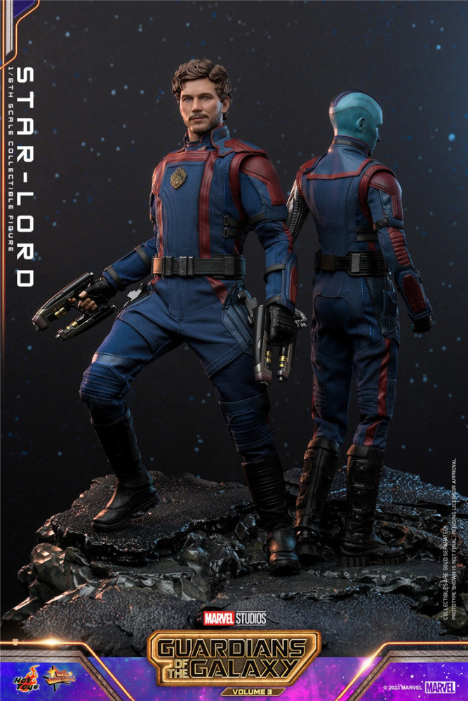 In Stock  HOTTOYS 1/6 MMS709 STAR LORD GOTG3