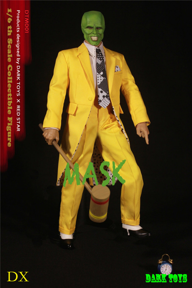 Instock DARK TOYS 1/6 Scale THE MASK Jim Carrey DTM001 DX Ver. Action Figure