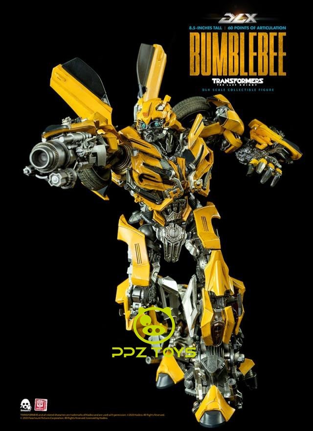 In Stock Threezero  22cm DLX 3Z01640W0  Transformers The Last Knight - Bumblebee Figure