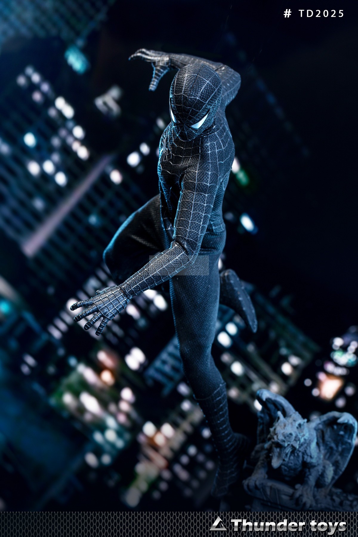 In Stock Thunder Toys TD2025A 1/6 Variant Black SpiderMan 12