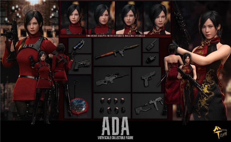 In Stock MTTOYS018 1/6 Miss Wong ADA Female Action Figure