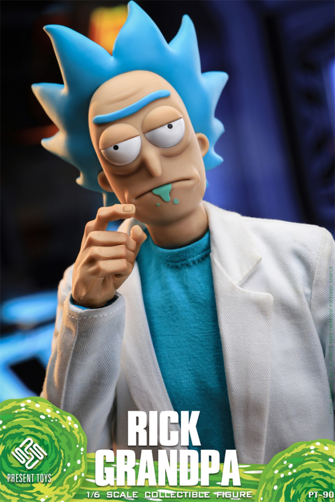 [Pre-order]  PRESENT TOYS PT-sp90 1/6 Rick Sanchez Collectible Action Figure Model