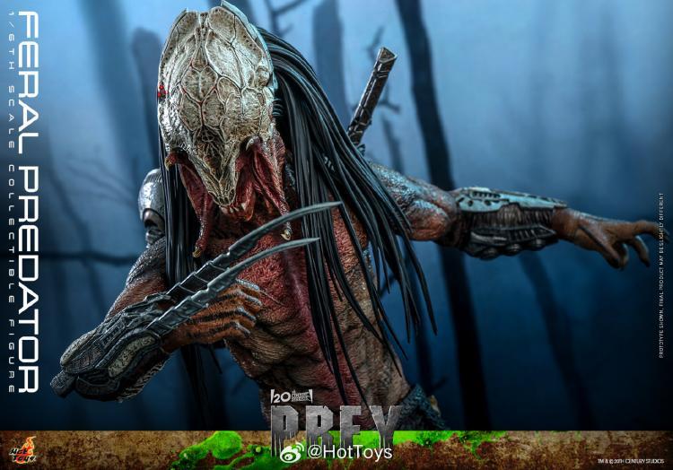 In Stock Hot Toys TMS114 The Prey Feral Predator 1/6 Scale Collectible Figure