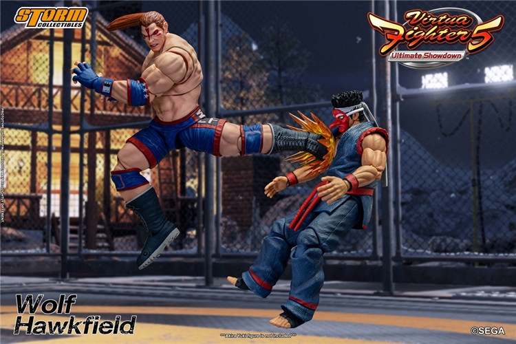 In Stock Storm Toys Virtua Fighter VR Warrior 5 Wolf SGVF02