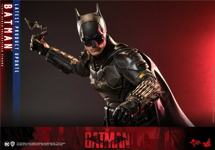 Hot Toys MMS638 THE BATMAN 1/6 Regular Version Action Figure In Stock