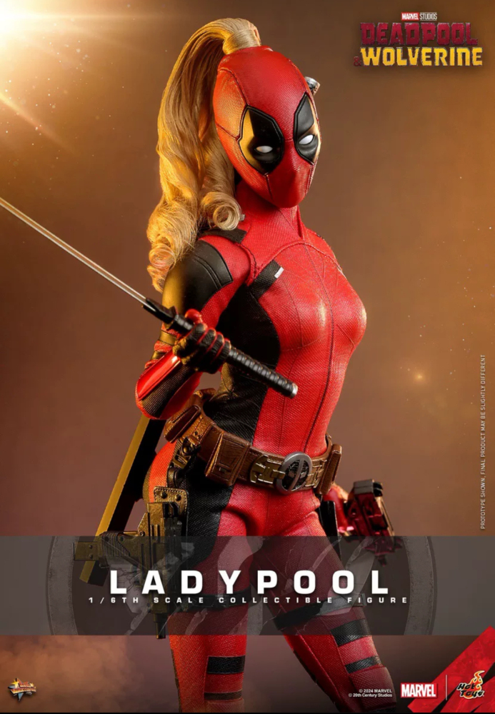 IN STOCK Hottoys  "Deadpool and Wolverine" Female Deadpool 1/6 Collection figure