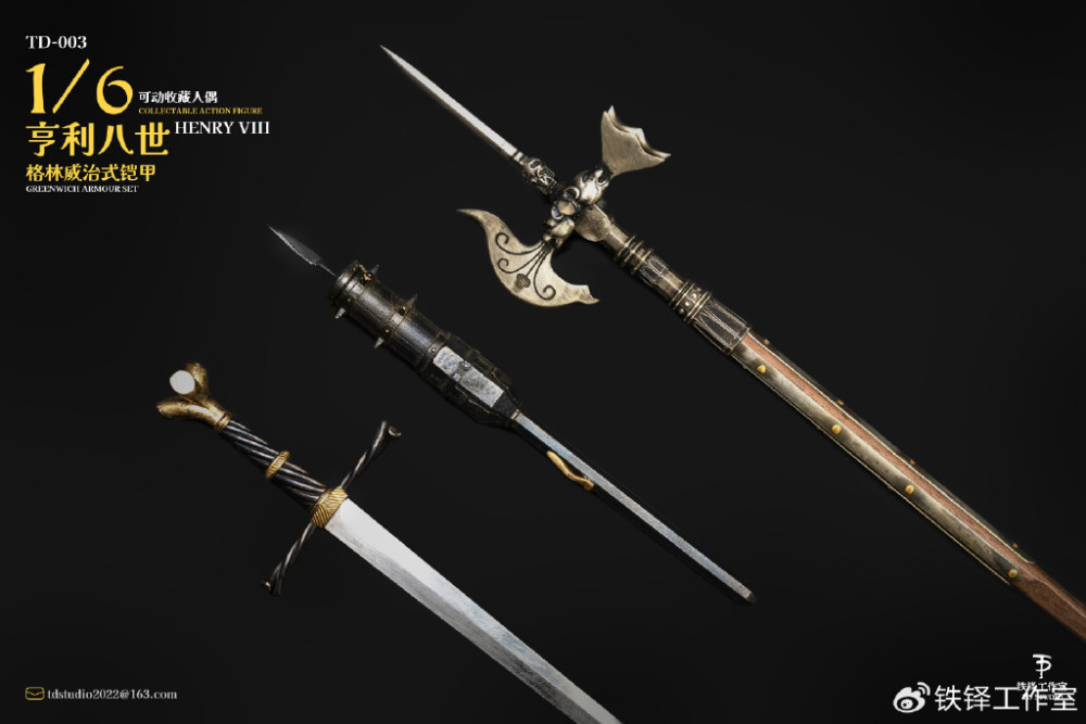 [Pre-order] Tetsutaku studio  1/6th scale  TD003 Henry VIII  Greenwich Armour