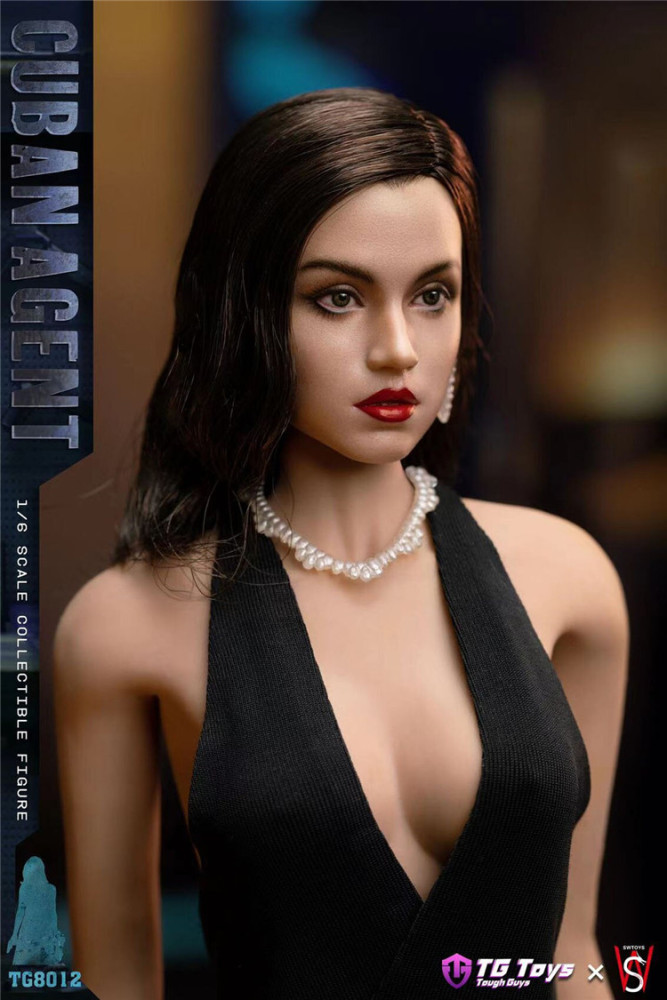In Stock TGToys × SWToys TG8012 1/6 Cuban Agent Collectible Female Action Figure Model