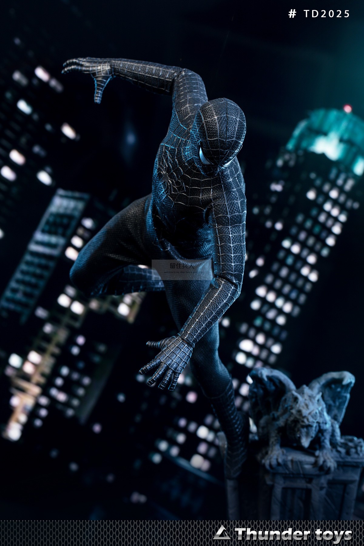 Thunder Toys 1/6 パラサイト TD2025B Thunder Toys 1/6 Parasite TD2025B Semi-Black Spider-Man Male