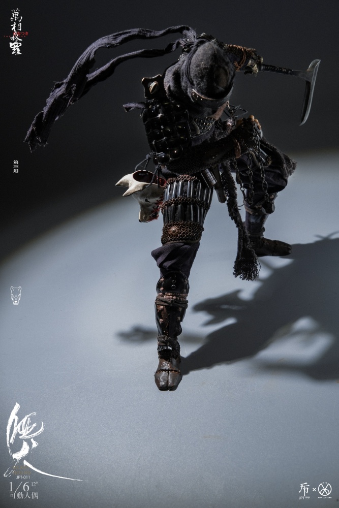 In Stock  JPT design×POPCOSTUME JPT-011 1/6 NINJA Silent Hound Collectible Action Figure