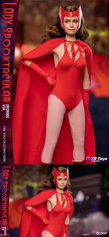 TGToys Tough Guys 1/6 TG8013 The Halloween lady is an eye-moving doll