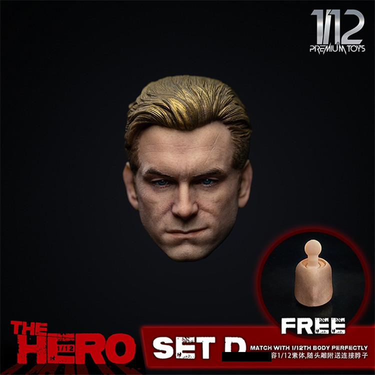 premium toys 1/12 The Hero European and American expression head eagle PM9018ABCDE