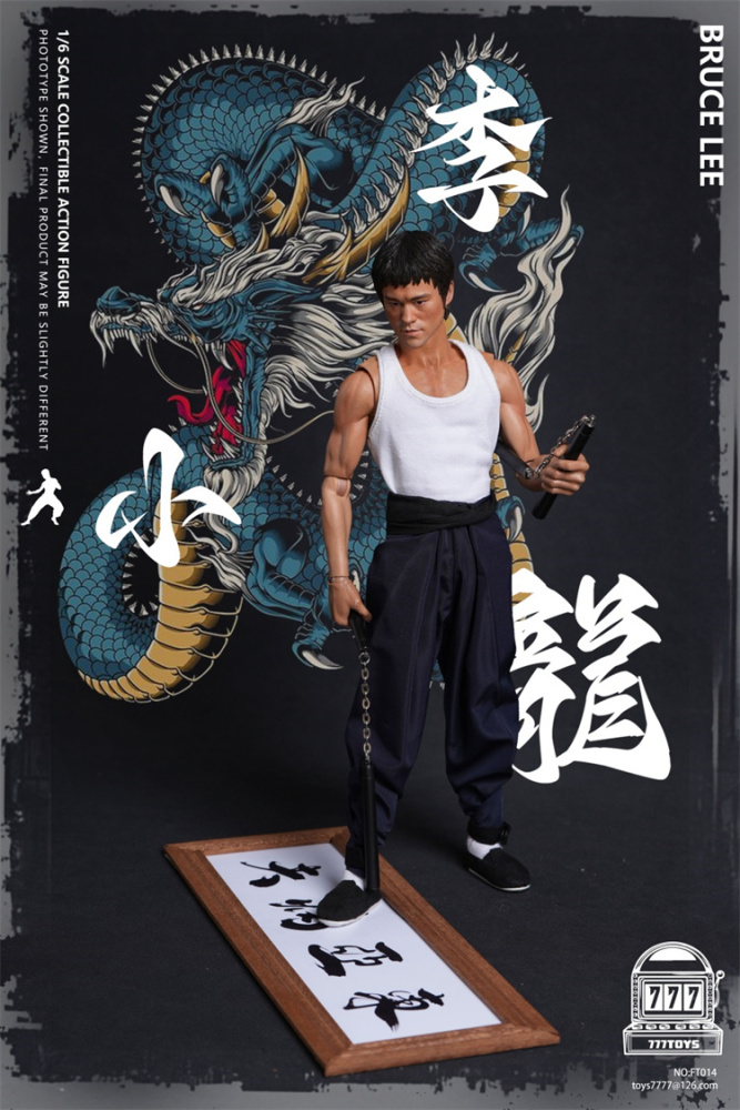 In Stock 1/6 777TOYS FT014 Bruce Lee Collectible Male Action Figure Model Toy