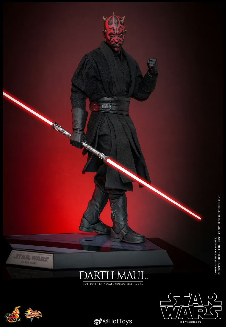 In Stock Hot Toys MMS748 Star Wars The Phantom Menace Darth Maul 1