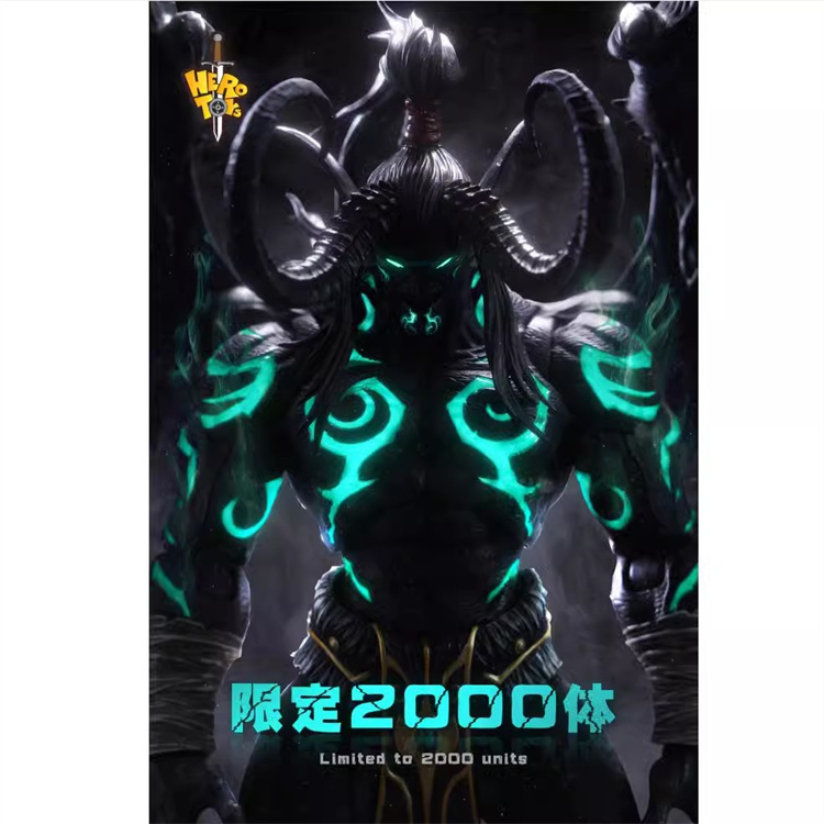 In Stock Hero Toys Illidan Stormrage wow 1/10 Demon Hunter Action Figure 6''