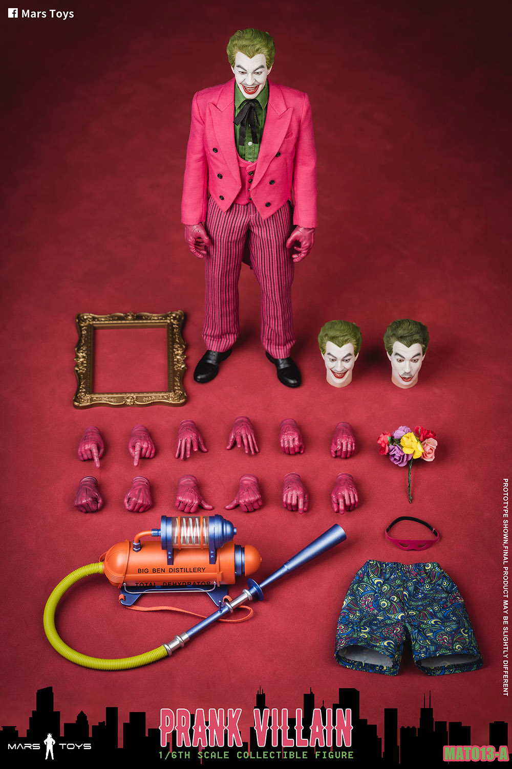 Mars Toys 1/6 ミスター トニー 法廷.Ver Mars Toys (MAT006) 1/6 Scale Mr. Tony Figure