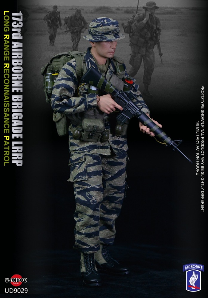 In Stock UJINDOU 1/ 6 UD9029  Army 173rd Airborne Brigade LRRP in Vietnam Figure