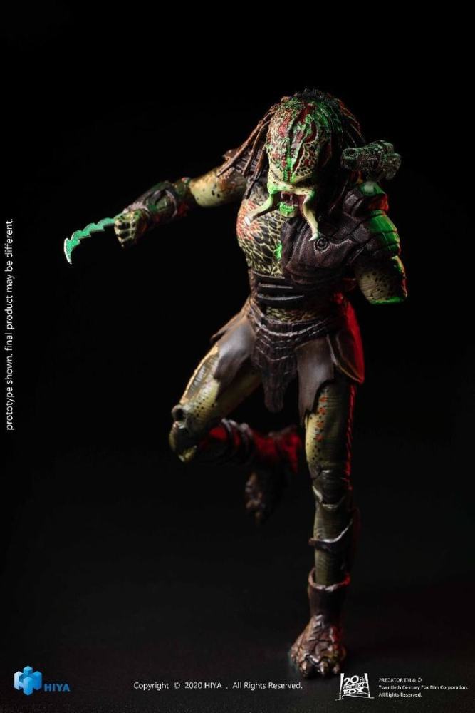 In Stock HIYAToys LP0102 1/18 Predator Battle Damaged Version Lion Face Berserker