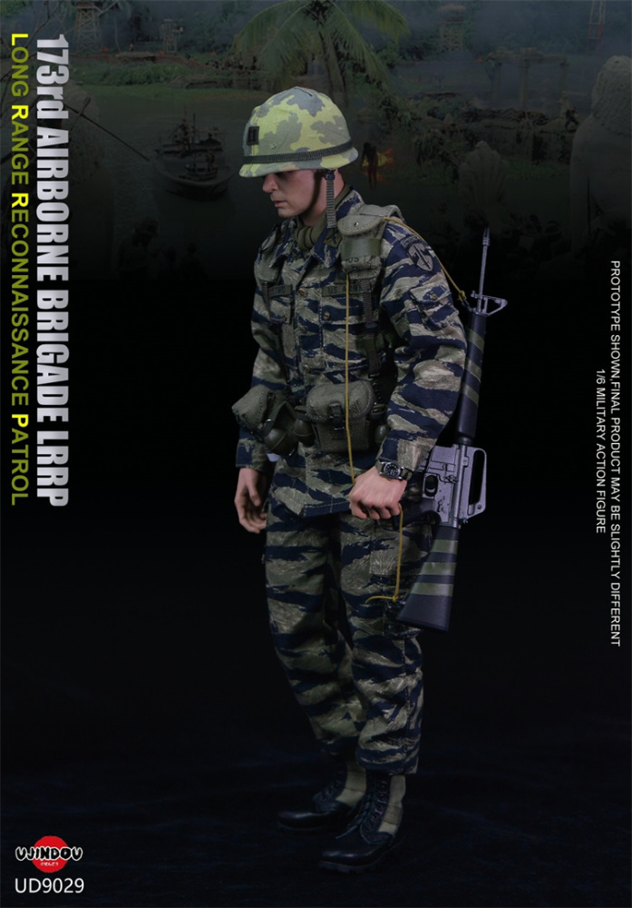 In Stock UJINDOU UD9029 1/6 US Army LRRP in Vietnam Male Soldier Action Figure