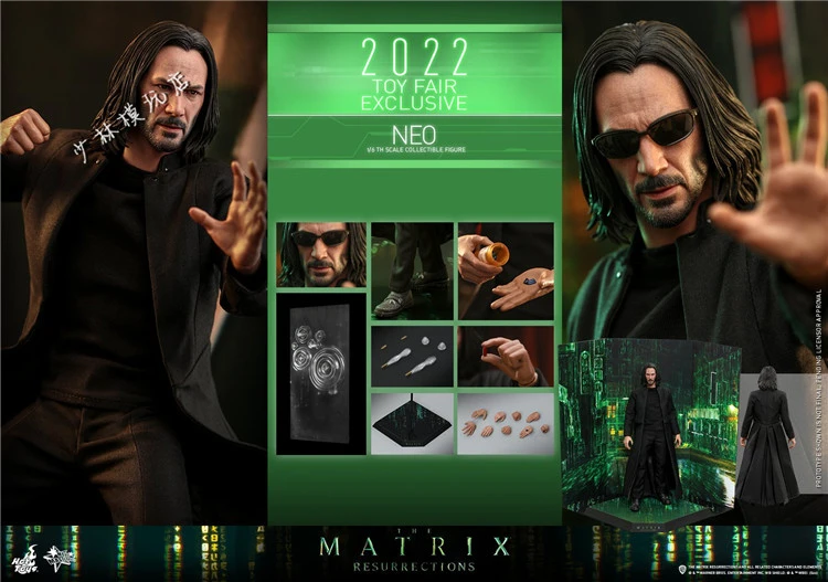 In Stock New Hot Toys 1/6 MMS657 The Matrix Neo Keanu Reeves