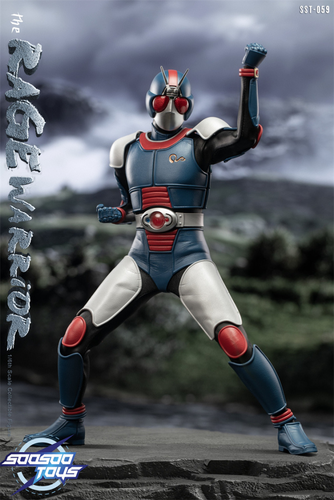 In Stock Soosootoys SST-059 1/6 Masked Rider Black RX Action Figure Model Toy