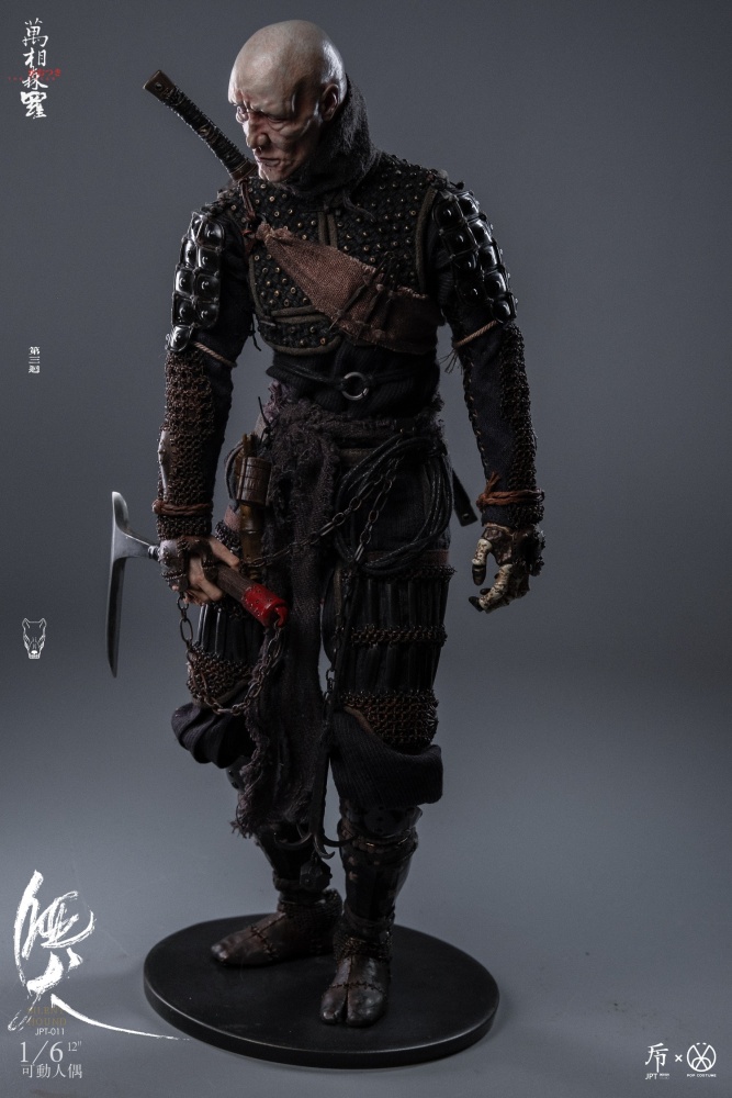 In Stock JPT design X POP COSTUME 1/6 Scale Ninja Action Figure Model