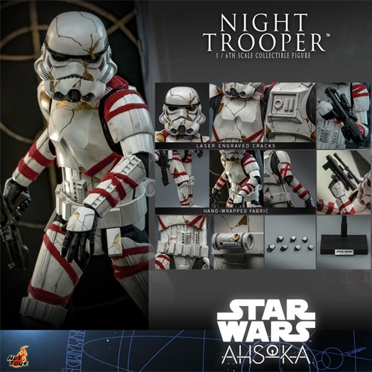 ホットトイズ1/6 スター・ウォーズ アソーカ ナイト・トルーパー TMS121 ホットトイズ TMS121 『スター・ウォーズ：アソーカ』ナイト