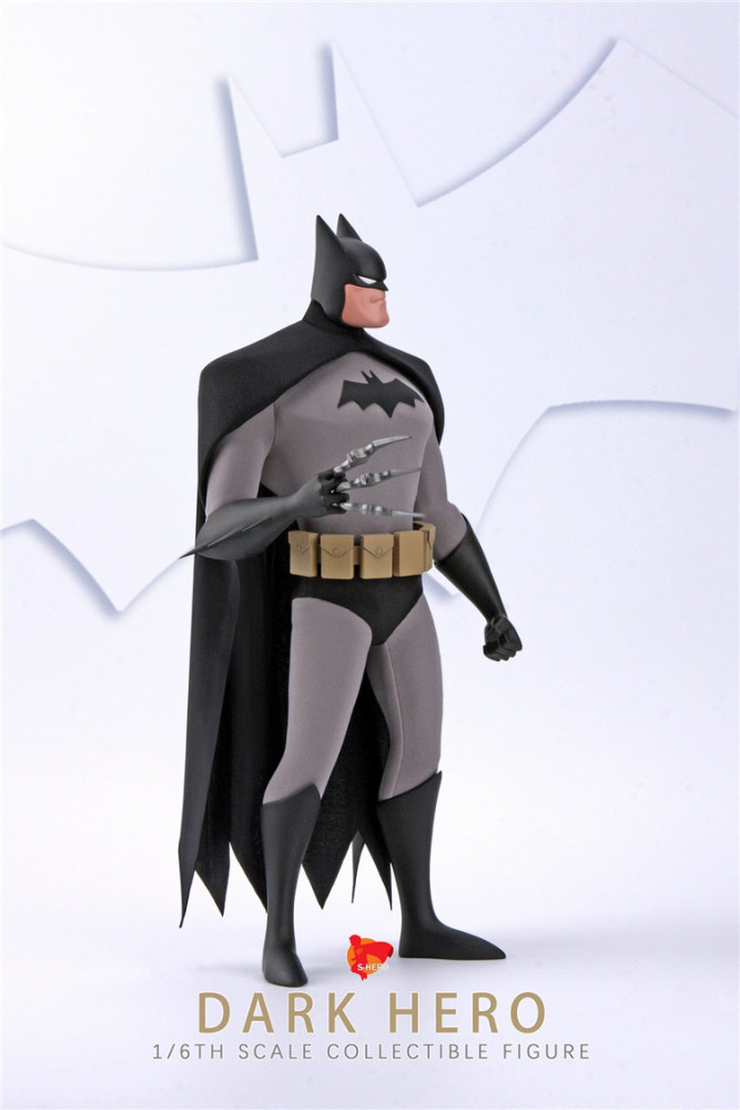 [Pre-order]  S-HERO SH005 1/6 Animation Bat Dark Hero Male Action Figure Model Toy