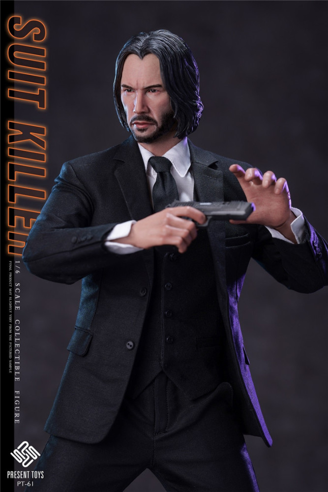 In Stock PRESENT TOYS PT-sp61 1/6 John Wick Collectibles 12" Male Action Figure