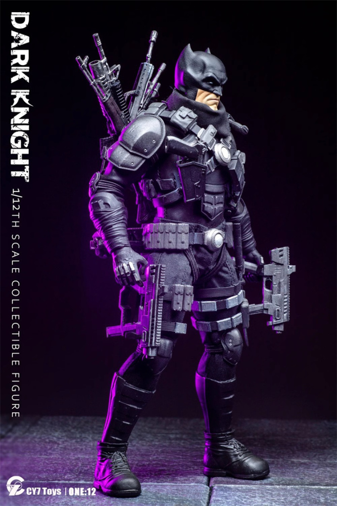 In Stock  CY7 Toys 1/12 Batman Dark Knight Domestic Ver . 6'' Action Figure