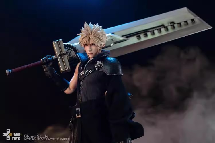 In Stock GAMETOYS Cloud Strife 1/6 GT-006A Male Action Figure Full