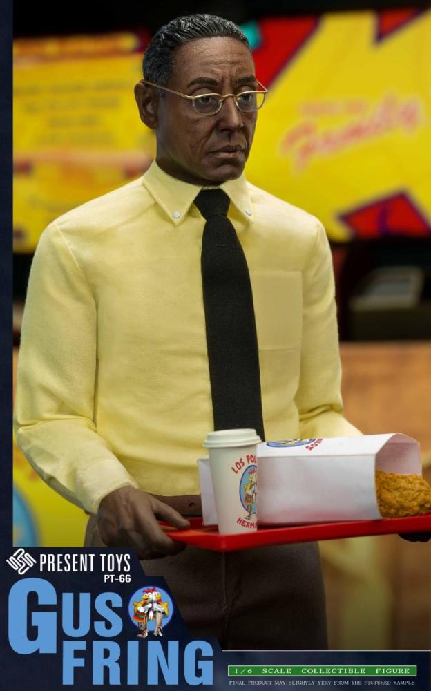 In Stock PRESENT TOYS PT-sp66 1/6 Gus Fring Collectible Male Action Figure Model