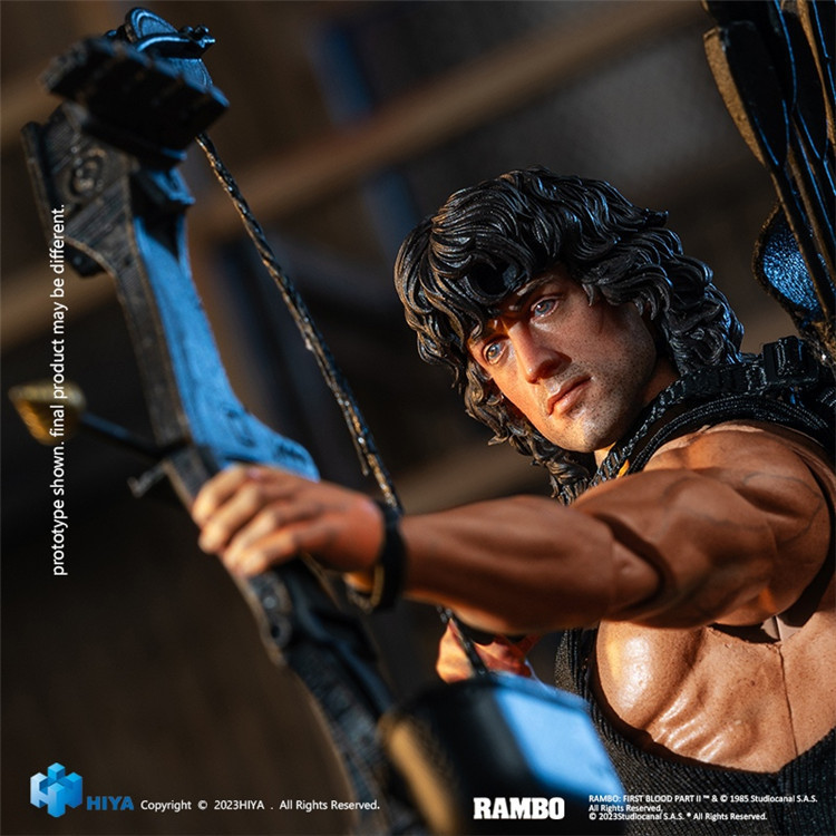 In Stock HIYA Toys 1/12  ESR0100 Exquisite Super series RAMBO First Blood III