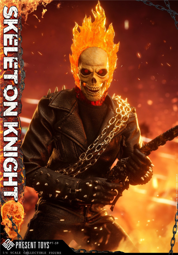 [Pre-order]  PRESENT TOYS 1/6Scale PT-sp59 Skeleton knight PVC Action Figure