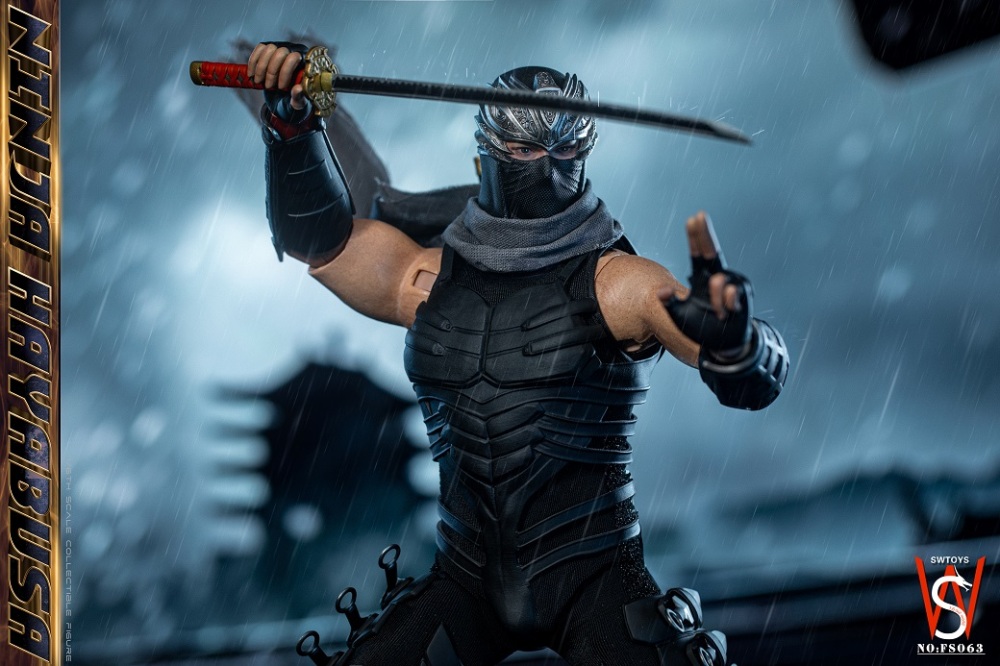 In Stock SWTOYS FS063 1/6 Ninja HAYABUSA Collectible Male Action Figure Model