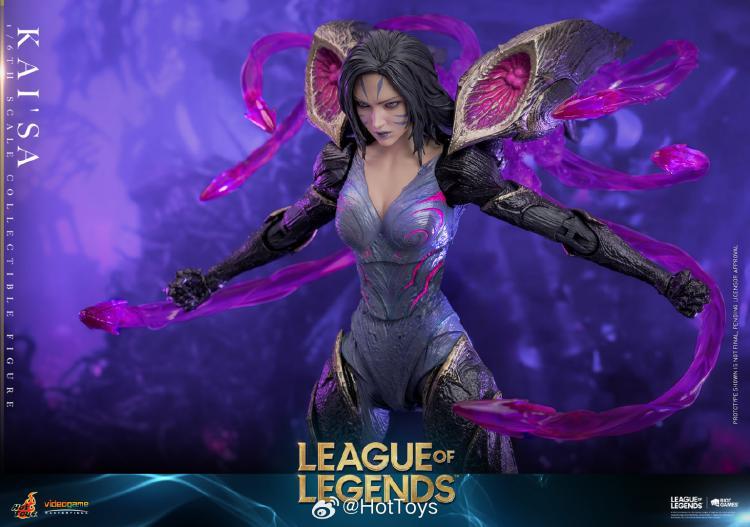 In Stoc Hot Toys VGM57 League of Legends 1 6 Figure Kai Sa