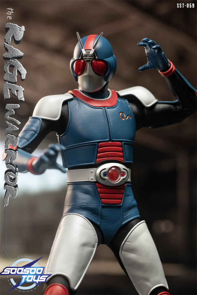 In Stock Soosootoys SST-059 1/6 Masked Rider Black RX Action Figure Model Toy