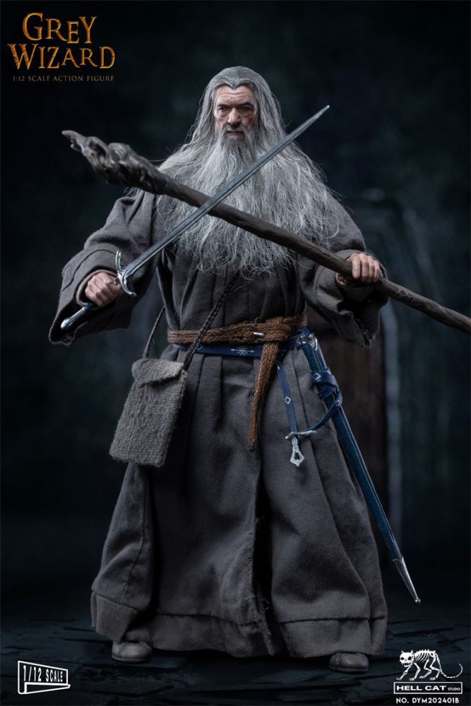 In Stock Hell Cat 1/12 Grey Wizard Action Figure (DYM202401A/B/C)