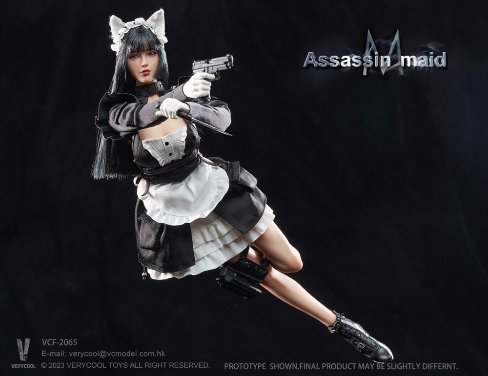 IN STOCK VERYCOOL VCF-2065 Sexy Female Assassin Maid Michelle 1/6 ACTION FIGURE