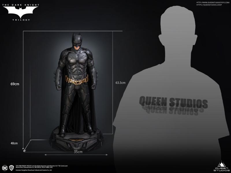 Queen Studios The Batman Deluxe Edition 1/3 Scale Statue Toynami  In Stock