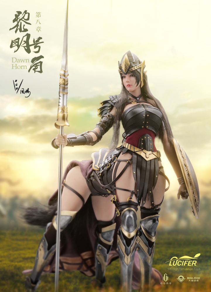 In Stock LUCIFER Studio LXF2309A Dawn Horn Centaur Action Figure Model 1/6 Scale
