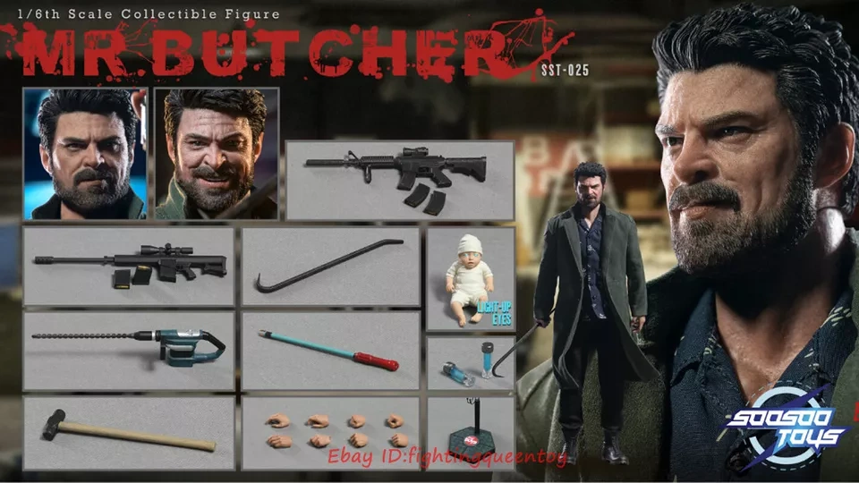 INSTOCK Soosootoys SST025 Mr. Butcher The Boys 1/6 Scale Figure Model